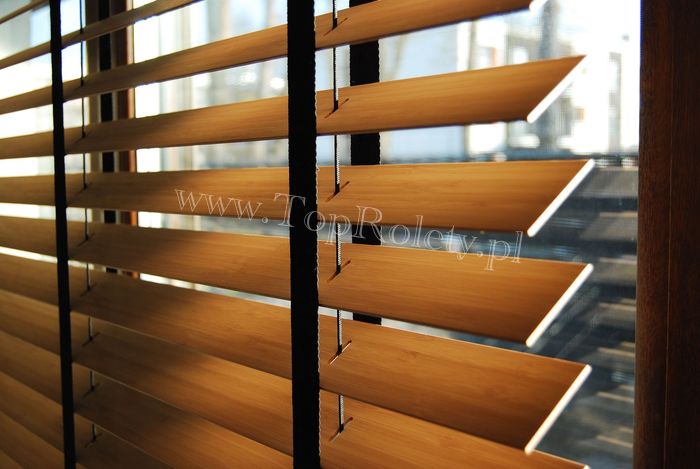 Żaluzje drewniane Justynów 