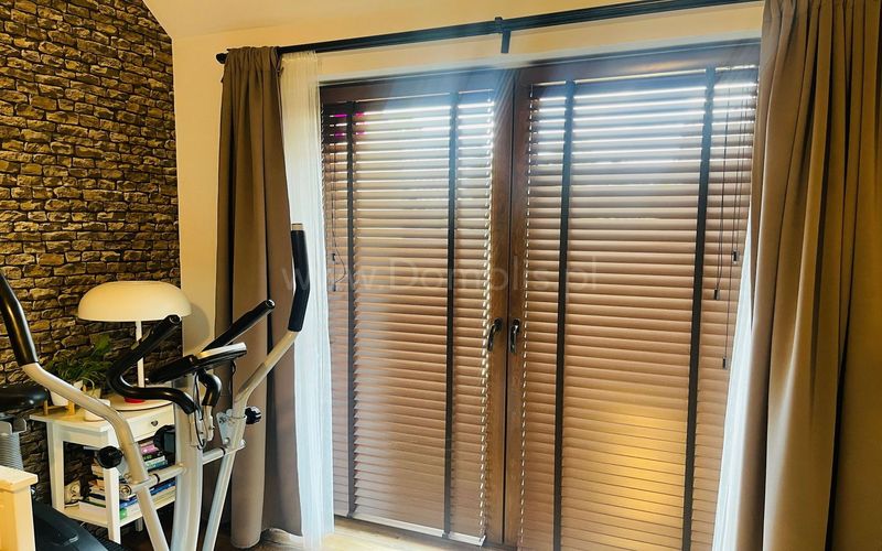 Żaluzje drewniane na zamówienie Łódź