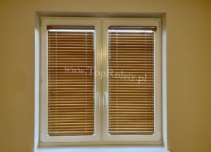 Żaluzje drewniane 35mm Łódź