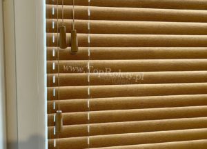 Żaluzje drewniane 35mm Łódź