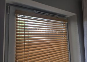 Żaluzje drewniane 35mm Łódź