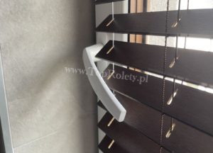 Żaluzje drewniane 35mm Łódź